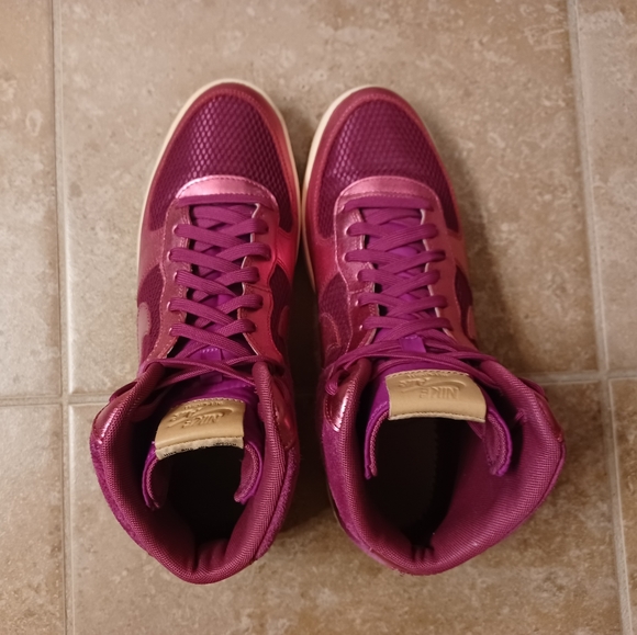 RARE Nike Air Force 1 Light High 'Rave Pink' Wo.9 - Picture 5 of 8